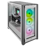 Corsair iCUE 5000X RGB Tempered Glass (Blanc)