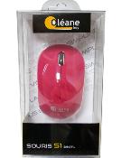 Souris sans fil S1 Rose Oléane key