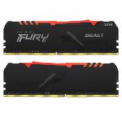 Kingston FURY Beast RGB 32 Go (2 x 16 Go) DDR4 3600 MHz CL18