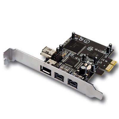 2 ports IEEE 1394B + 1 port IEEE 1394A