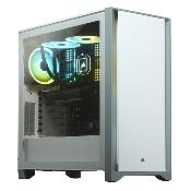 Corsair 4000D Tempered Glass (Blanc)