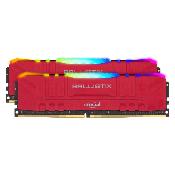 Ballistix Red RGB DDR4 16 Go (2 x 8 Go) 3200 MHz CL16