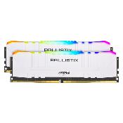 Ballistix White RGB DDR4 16 Go (2 x 8 Go) 3200 MHz CL16