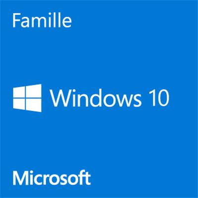 Microsoft Windows 10 Famille 64 bits - OEM (DVD)